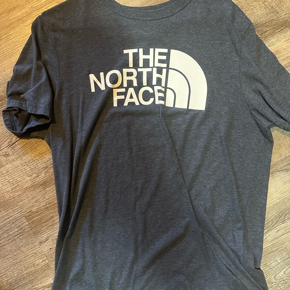 The North Face Men's Blue/Gray Tee